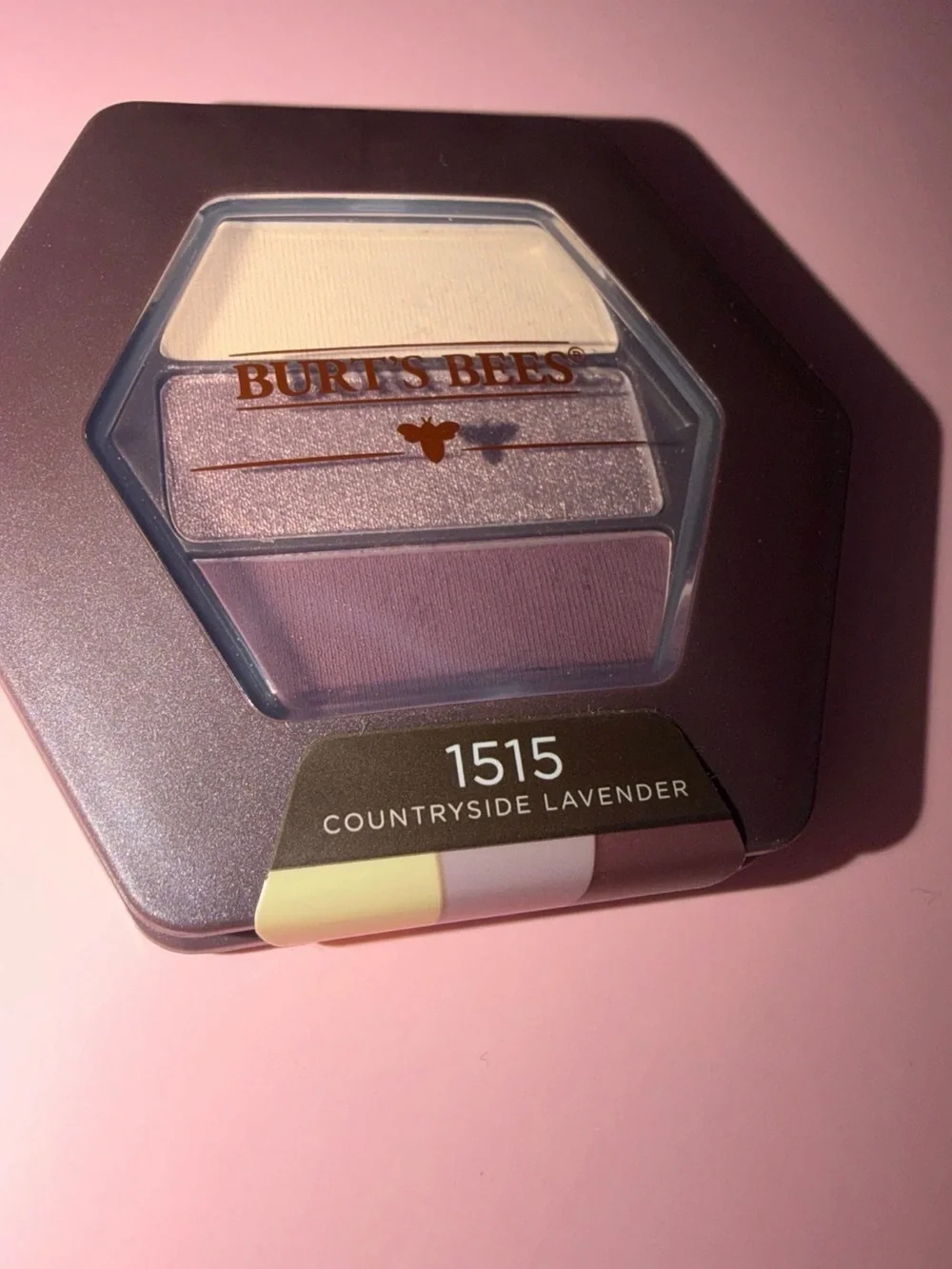 Burt's Bees Countryside Lavender Eyeshadow Trio - Lavender, Cream, Shimmer
